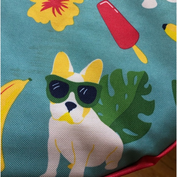 French Bulldog Beach Mat Blanket and Beach Bag - Picture 7 of 11
